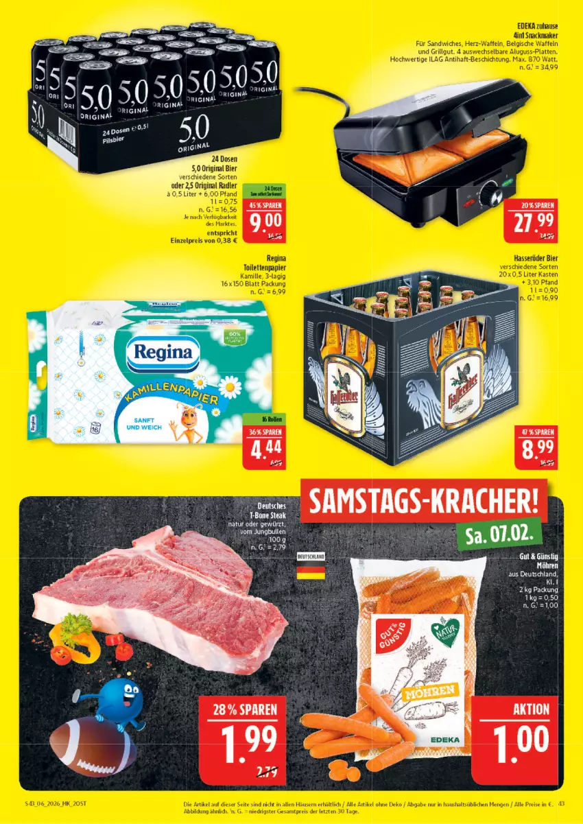 Aktueller Prospekt Marktkauf - Prospekt - von 01.02 bis 07.02.2026 - strona 43 - produkty: bett, ente, kracher, Ti