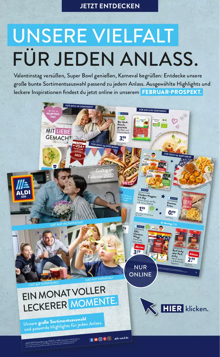 Aktueller Prospekt AldiSud - ALDI Aktuell - von 07.03 bis 12.03.2022 - strona 24 - produkty: aldi, auto, beef, bier, bio, Bio-Hackfleisch, bolognese, brötchen, Brühe, butter, Buttertoast, cin, creme, curry, decke, dekoration, dip, eis, flasche, fleisch, Geflügel, Gemüsebrühe, gewürz, gin, hackfleisch, kräuter, LG, mac, nuss, parmigiano, parmigiano reggiano, pommes, Pommes Frites, reggiano, reis, riesling, rind, ring, schwein, schweine, schweinefleisch, snack, Soße, spaghetti, Ti, tisch, toast, tomate, tomaten, wein, weine, würstchen, ZTE, zucchini