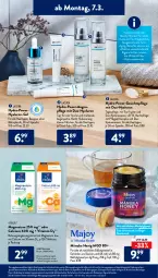 Gazetka promocyjna AldiSud - ALDI Aktuell - Gazetka - ważna od 12.03 do 12.03.2022 - strona 7 - produkty: aldi, asti, Augenpflege, binden, Calcium, eis, erde, gesichtspflege, getränk, getränke, gin, honig, hyaluron, ingwer, Kinder, lebensmittel, leine, LG, mac, magnesium, nachtpflege, nuk, Pflegeöl, reis, rezept, tablet, tablett, Tablette, Tagespflege, Ti, topf, vita, vitalis, Vitamin D, wasser, Yo