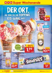 Gazetka promocyjna Netto Marken-Discount - Filial-Angebote - Gazetka - ważna od 10.06 do 10.06.2023 - strona 32 - produkty: bestpreis, dessert, eier, eierlikör, eis, kirsch, kirsche, likör, ndk, reis, schoko, schokolade, smarties, Ti, tricolore, verpoorten