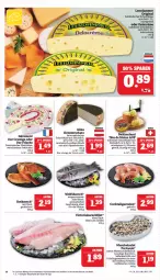 Gazetka promocyjna Marktkauf - Prospekt - Gazetka - ważna od 23.09 do 23.09.2023 - strona 14 - produkty: Bau, creme, eis, elle, filet, fisch, fleisch, französischer weichkäse, frischfisch, grill, Heu, heumilch, ideal zum grillen, karotten, Käse, kräuter, kräutern, mac, milch, pfanne, Portwein, reis, Ria, rind, Rotbarsch, schnittkäse, schweizer schnittkäse, Ti, tisch, weichkäse, wein, wolfsbarsch, würfel, ZTE, zwiebel, zwiebeln