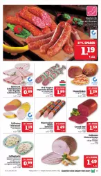 Gazetka promocyjna Marktkauf - Prospekt - Gazetka - ważna od 23.09 do 23.09.2023 - strona 15 - produkty: ananas, bier, eis, Geflügel, geflügelsalat, gin, knacker, kokos, leberwurst, mandarine, nuss, paprika, reis, rügenwalder, rügenwalder mühle, saft, salami, salat, schinken, schinkenwurst, tee, teewurst, Ti, Ungarische Salami, walnuss, wurst, ZTE