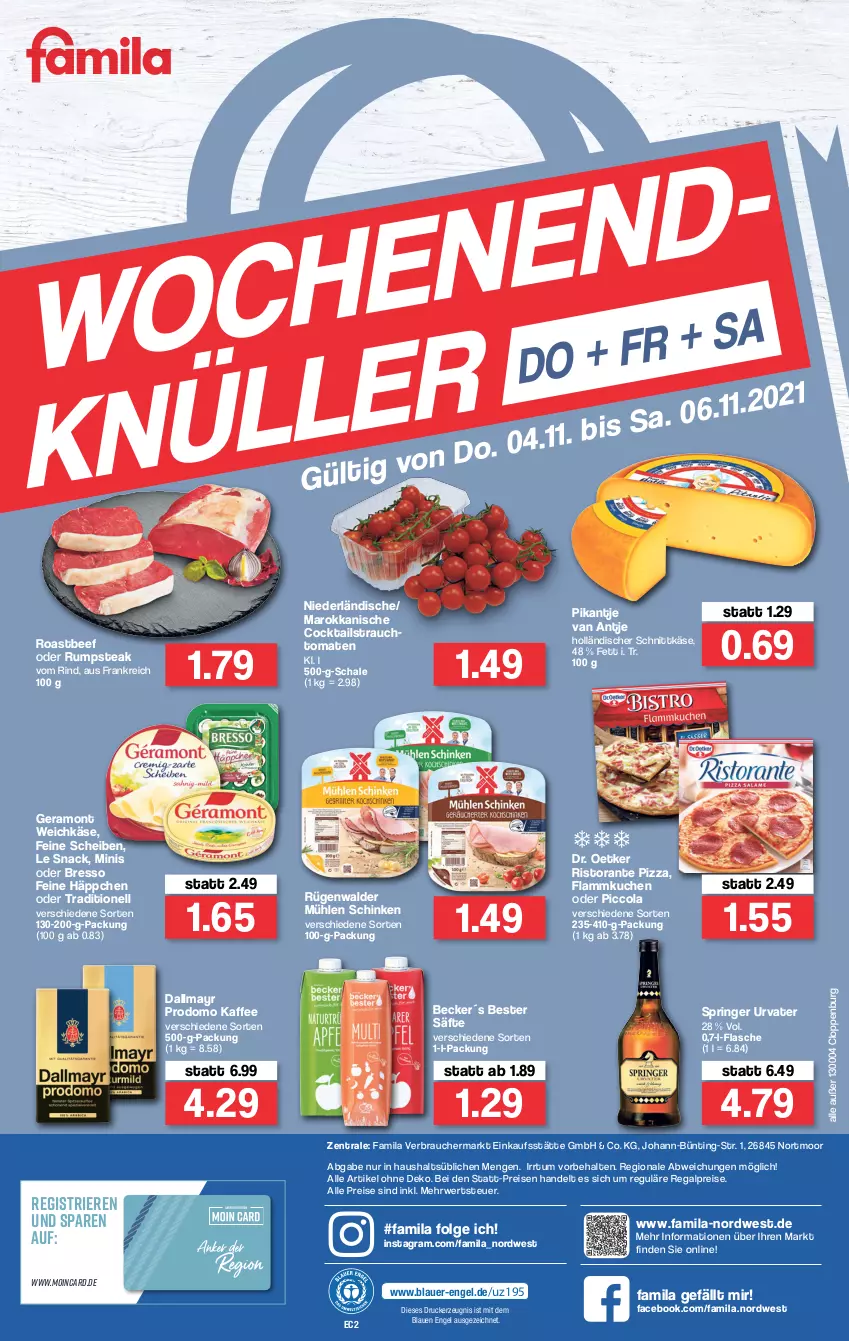 Aktueller Prospekt Famila - Prospekte - von 01.10 bis 06.11.2021 - strona 40