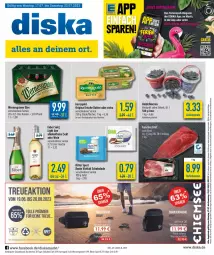 Gazetka promocyjna Diska - Prospekte - Gazetka - ważna od 22.07 do 22.07.2023 - strona 1 - produkty: aktionspreis, alkohol, angebot, angebote, Becher, beere, beeren, bier, butter, deka, eier, eimer, eis, Falsches Filet, filet, flasche, gin, heidelbeere, heidelbeeren, irische butter, kerrygold, magazin, reis, ritter, ritter sport, schoko, schokolade, sekt, Sport, Ti, wein, ZTE