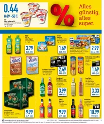 Gazetka promocyjna Diska - Prospekte - Gazetka - ważna od 22.07 do 22.07.2023 - strona 2 - produkty: aktionspreis, aperol, Becher, bier, bree, debeukelaer, deka, Dr. Oetker, eis, fisch, fischstäbchen, flasche, iglo, joghur, joghurt, joghurt mild, Käse, likör, müsli, nordbrand, nuss, prinzen rolle, rama, ramazzott, ramazzotti, rapso, rapsöl, reines rapsöl, reis, sahne, sahne joghurt, schafkäse, Ti, vita, vitalis, vitalis müsli, wein, zott, ZTE