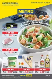 Gazetka promocyjna Metro - GastroJournal - Gazetka - ważna od 07.02 do 07.02.2024 - strona 1 - produkty: eimer, flasche, getränk, getränke, grana, grana padano, homann, LG, limette, limetten, mac, mayonnaise, Metro, Mett, metten, milch, padano, Palette, pute, putenbrust, Rana, Rauch, rezept, salat, Sierra, sierra tequila, tequila, Ti, tisch, uhr, Yo