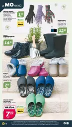 Gazetka promocyjna Netto - Woche 6 - Gazetka - ważna od 11.02 do 11.02.2023 - strona 16 - produkty: auer, Clogs, Garten, handschuhe, Ria, schuhe, Stiefeletten, Ti, ZTE