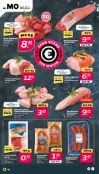 Gazetka promocyjna Netto - Woche 6 - Gazetka - ważna od 11.02 do 11.02.2023 - strona 2 - produkty: bacon, braten, eis, filet, fleisch, Fleischerei, Frische Hähnchen, Frühstücksspeck, gulasch, hähnchenflügel, kasseler, knacker, lamm, lammkeule, natur, reifen, rind, rinder, Rinderzunge, Rostocker, rügenwalder, Schere, schinken, schinkenbraten, schwein, schweine, schweinefilet, Speck, tee, teewurst, wein, weine, Wild, wurst