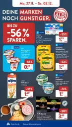 Gazetka promocyjna AldiSud - NÄCHSTE WOCHE - Gazetka - ważna od 02.12 do 02.12.2023 - strona 8 - produkty: actimel, aldi, alpro, Becher, bresso, danone, drink, eis, espresso, frischkäse, frucht, gin, hafer, Haferdrink, jacobs, joghur, joghurt, kaffee, kaffeekapseln, Käse, leerdammer, maracuja, pfeffer, pfirsich, reis, sahne, Sahnejoghurt, Ti, zott, ZTE