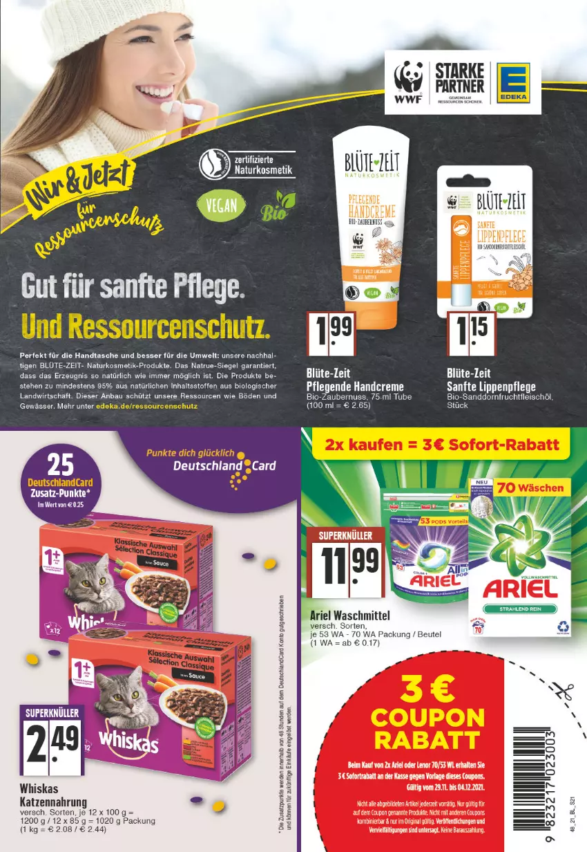 Aktueller Prospekt Edeka - Angebote der Woche - von 29.11 bis 04.12.2021 - strona 21