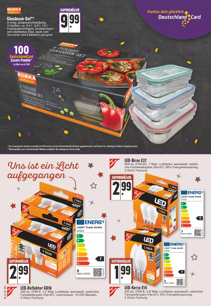 Aktueller Prospekt Edeka - Angebote der Woche - von 29.11 bis 04.12.2021 - strona 22