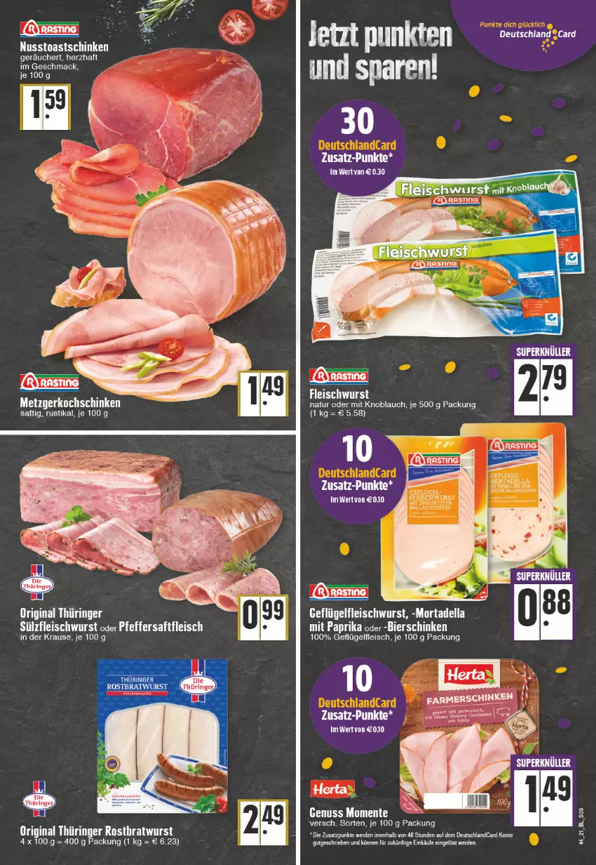 Aktueller Prospekt Edeka - Angebote der Woche - von 01.11 bis 06.11.2021 - strona 9