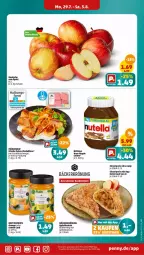 Gazetka promocyjna Penny - Prospekte - Gazetka - ważna od 03.08 do 03.08.2024 - strona 17 - produkty: apfel, blätterteig, creme, eis, fleisch, medaillons, nuss, nutella, orange, pute, regal, reis, Schal, Schale