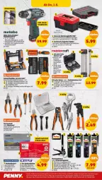 Gazetka promocyjna Penny - Prospekte - Gazetka - ważna od 03.08 do 03.08.2024 - strona 24 - produkty: akku, akku-bohrschrauber, Bohrer-Set, Bohrschrauber, braun, Holz, kleber, koffer, krone, ndk, Nike, Ria, Tasche, Ti, tisch, Verbandkasten, werkzeug