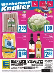 Gazetka promocyjna Edeka - Angebote der Woche - Gazetka - ważna od 14.10 do 14.10.2023 - strona 16 - produkty: angebot, angebote, Berger, brot, deka, eis, frucht, getränk, getränke, hartweizen, ndk, reis, riesling, ring, Stiegl, telefon, Ti, uhr, wasser, ZTE