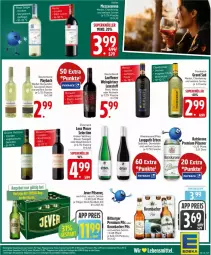 Gazetka promocyjna Edeka - Prospekte - Gazetka - ważna od 15.11 do 15.11.2025 - strona 23 - produkty: auer, bitburger, blauer zweigelt, burger, burgunder, chardonnay, deka, eis, flasche, grand sud, grüner veltliner, jever, jever pilsener, krombache, krombacher, krombacher pils, krone, lebensmittel, Lenz Moser, maybach, merl, merlot, moser, pils, pilsener, premium pils, rotwein, sauvignon, sauvignon blanc, Ti, wein, Zweigelt