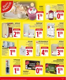 Gazetka promocyjna Edeka - Prospekte - Gazetka - ważna od 15.11 do 15.11.2025 - strona 25 - produkty: anzünder, auer, batterie, batterien, Clin, creme, dessert, Echtwachskerzen, Feuerzeug, grill, Holz, Kamin, kerze, lack, Lacke, lamm, lebensmittel, LED-Kerze, natur, spülmaschinen, tee, Teelicht, teelichte, Ti, timer, tisch
