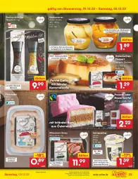 Gazetka promocyjna Netto Marken-Discount - Filial-Angebote - Gazetka - ważna od 03.12 do 03.12.2022 - strona 35 - produkty: angebot, bestpreis, braten, dessert, eis, fleisch, fleischsalat, gewürz, Gewürzmühle, gurke, gurken, Italienisches Dessert, karamell, Konserven, milch, obst, panna cotta, pudding, reis, rum, sahne, salat, schwein, Soße, Ti, wein, Wild, Wildschwein, würfel, ZTE