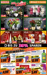 Gazetka promocyjna Norma - Norma - Gazetka - ważna od 23.12 do 23.12.2024 - strona 12 - produkty: auer, Bad, Bau, beere, beeren, blume, Blüte, Bonbonglas, Bromelie, deo, Duftkerze, duschgel, Engel, erfrischungsgetränk, flasche, getränk, gewürz, gin, kerze, kräuter, kräuterlikör, kräutern, küche, Küchen, küchentücher, kulturtopf, likör, mac, orange, orchidee, orchideen, Perfect Fit, pfirsich, pflanze, rel, rezept, Schal, Schale, tee, Teelicht, teelichte, Ti, Tiere, topf, trockenfutter, truthahn, tücher, übertopf, vanille, weichspüler, weihnachten, Weihnachtsbaum, whiskas