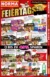 Gazetka promocyjna Norma - Norma - Gazetka - ważna od 23.12 do 23.12.2024 - strona 13 - produkty: apfel, Bau, Blüte, bügel, cola, couscous, erbsen, erfrischungsgetränk, fisch, flasche, Geflügel, gelee, geschenkpackung, getränk, gin, Goldmais, honig, kichererbsen, LG, lindor, lindt, lufterfrischer, mais, Nassnahrung, papier, Pods, pralinen, pril, rezept, Ria, rotkohl, salat, sauce, thunfisch, Ti, toilettenpapier, vanille, waschmittel, Weste