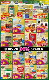 Gazetka promocyjna Norma - Norma - Gazetka - ważna od 23.12 do 23.12.2024 - strona 6 - produkty: Becher, bockwurst, braten, Bratheringe, buch, creme, eimer, eis, erdnuss, fisch, fische, flasche, fleisch, frühstücksfleisch, gewürz, Gewürzgurke, gewürzgurken, gin, gurke, gurken, haselnuss, Hausmacher, hering, Herings, Holz, im zarten saitling, Jubiläums, kartoffel, kartoffeln, Käse, kasseler, Kasslerkamm, knoblauch, Kohlrouladen, kräuter, kräutern, küche, Kugel, kühlregal, lachs, lachsschinken, landleberwurst, leberwurst, LG, lorenz, mac, marinade, Nordsee, Nougatcreme, nuss, pflaume, pils, pilsener, regal, reis, ring, rouladen, sahne, salz, schinken, senf, Senfsoße, Soße, Ti, tomate, tomaten, Waage, weichkäse, wiener, wiener würstchen, wurst, würstchen