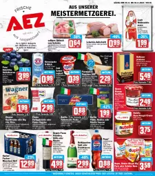 Gazetka promocyjna Aez - Prospekte - Gazetka - ważna od 30.11 do 30.11.2024 - strona 1 - produkty: alkohol, aufschnitt, bärenmarke, barilla, Becher, beere, beeren, beutel, bonne maman, creme, dallmayr, dallmayr prodomo, doppio passo, duplo, ecco, eis, fertiggericht, fertiggerichte, flasche, frosta, frucht, fruchtsecco, glasflasche, grill, grillo, gulasch, hacker pschorr, hartkäse, heidelbeere, heidelbeeren, hofgut, italienische pasta, italienischer hartkäse, joghur, joghurt, Käse, Kinder, kinder riegel, konfitüre, kuchen, kühlschrank, leberkäs, lindt, mam, Meister, milch, nuss, nuss-nougat-creme, nutella, obst, parmigiano, parmigiano reggiano, passo, pasta, pepsi, pesto, Pfannkuchen, pizza, primitivo, prodomo, reggiano, reis, riegel, rosato, rotkäppchen, saft, sahne, Sahnejoghurt, salat, salate, sauce, saucen, schnitten, schoko, Schrank, schwein, sekt, Ti, veggie, wagner, wein, zott, ZTE, zucker