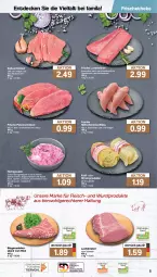 Gazetka promocyjna Famila - Prospekte - Gazetka - ważna od 03.02 do 03.02.2024 - strona 5 - produkty: braten, creme, decke, eier, eis, Elan, filet, filets, fleisch, Frische Hähnchen, Germ, gurke, gurken, hering, Herings, Heringshappen, kalbsschnitzel, lachs, Lachsbraten, lamm, lammlachse, LG, mac, Meister, natur, pute, putenschnitzel, rind, ring, rouladen, sahne, salat, schnitzel, schwein, Ti, tisch, wein, Wirsing, wurst, zwiebel, zwiebeln