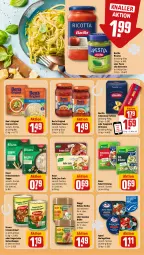 Gazetka promocyjna Rewe - Prospekte - Gazetka - ważna od 30.12 do 30.12.2023 - strona 16 - produkty: auer, barilla, Ben’s Original, Brühe, coupon, eintopf, eis, erasco, farfalle, feinschmecker, filet, filets, genovese, gin, gulasch, Gulaschsuppe, hering, Herings, heringsfilets, hühner, knorr, linsen, maggi, pesto, reis, ricotta, ring, salat, sauce, Soße, spaghetti, suppe, Ti, topf