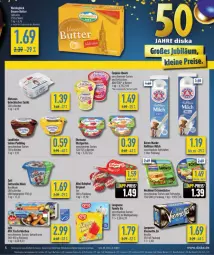 Gazetka promocyjna Diska - Gazetka - ważna od 22.06 do 22.06.2024 - strona 5 - produkty: babybel, basilikum, Becher, butter, ehrmann, eis, elle, ente, exquisa, fisch, fischstäbchen, Garten, gin, haltbare milch, hochland, iglo, Käse, landliebe, langnese, leine, Metaxa, milch, mini babybel, obst, obstgarten, pudding, quark, reis, rel, sahne, Schmelzkäse, Ti, viennetta, zaziki, zott