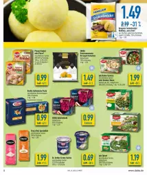 Gazetka promocyjna Diska - Prospekte - Gazetka - ważna od 09.04 do 09.04.2022 - strona 5 - produkty: apfel, barilla, Bau, Becher, creme, deka, eis, ente, gin, henglein, iglo, italienische pasta, kartoffel, kartoffeln, Kette, Knödel, Kroketten, nuss, oryza, pasta, pfanni, püree, rahm-gemüse, reis, rotkohl, Spezi, spinat, Ti