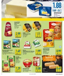 Gazetka promocyjna Diska - Prospekte - Gazetka - ważna od 09.04 do 09.04.2022 - strona 7 - produkty: ananas, aufstrich, Becher, brot, brotaufstrich, butter, chavroux, cheddar, coppenrath, di bufala, frischkäse, frischkäsezubereitung, gin, grana, grana padano, hartkäse, italienischer hartkäse, Käse, kerrygold, Liege, mandel, milch, mozzarella, natur, padano, Popp, Rana, rel, riserva, salz, Streichzart, tee, weihenstephan