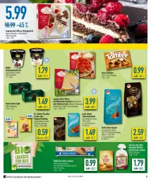 Gazetka promocyjna Diska - Prospekte - Gazetka - ważna od 09.04 do 09.04.2022 - strona 8 - produkty: after eight, Becher, bier, cheesecake, coppenrath, Dr. Oetker, eis, ente, gin, hafer, karamell, Käse, korn, kuchen, Kugel, lindor, lindt, milch, natur, nuss, pudding, schoko, schokolade, schokoladen, storck, tafelschokolade, Ti, toffifee, torte, vollmilch, waffeln