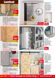 Gazetka promocyjna Bauhaus - Prospekte - Gazetka - ważna od 31.12 do 31.12.2022 - strona 31 - produkty: brie, eis, elle, Heu, Holz, laminat, landhausdiele, Laufen, paneel, Ti, tisch