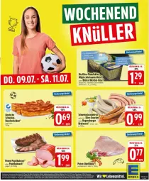 Gazetka promocyjna Edeka - Prospekte - Gazetka - ważna od 11.07 do 11.07.2026 - strona 26 - produkty: Bau, bauchscheiben, Blüte, bratwurst, burger, elle, Faktu, Käse, knacker, LG, paprika, pute, regensburger, schnittkäse, schwein, schweine, wein, weine, wurst
