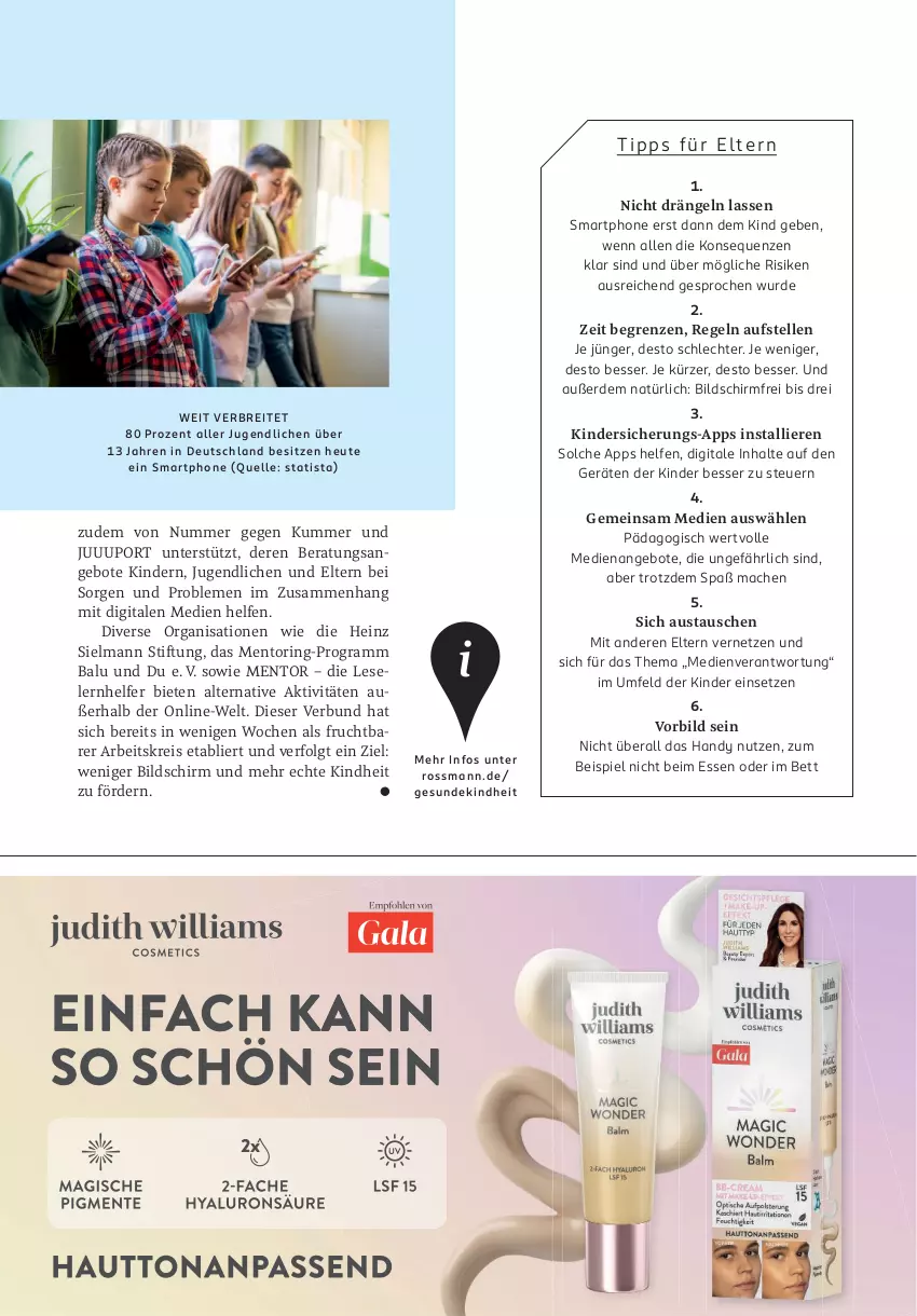 Aktueller Prospekt Rossmann - Prospekte - von 02.06 bis 31.08.2025 - strona 100 - produkty: angebot, angebote, aust, bett, Brei, eis, elle, erde, frucht, Handy, heinz, Heu, Kinder, LG, mac, reis, ring, smartphone, Ti