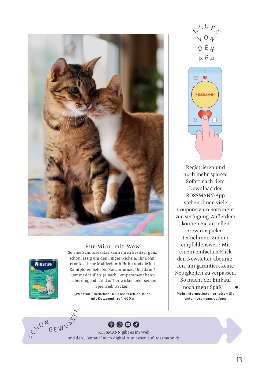 Aktueller Prospekt Rossmann - Prospekte - von 02.06 bis 31.08.2025 - strona 13 - produkty: coupon, coupons, erde, gelee, gewinnspiel, mac, minze, Spiele, Ti, weck, WICK