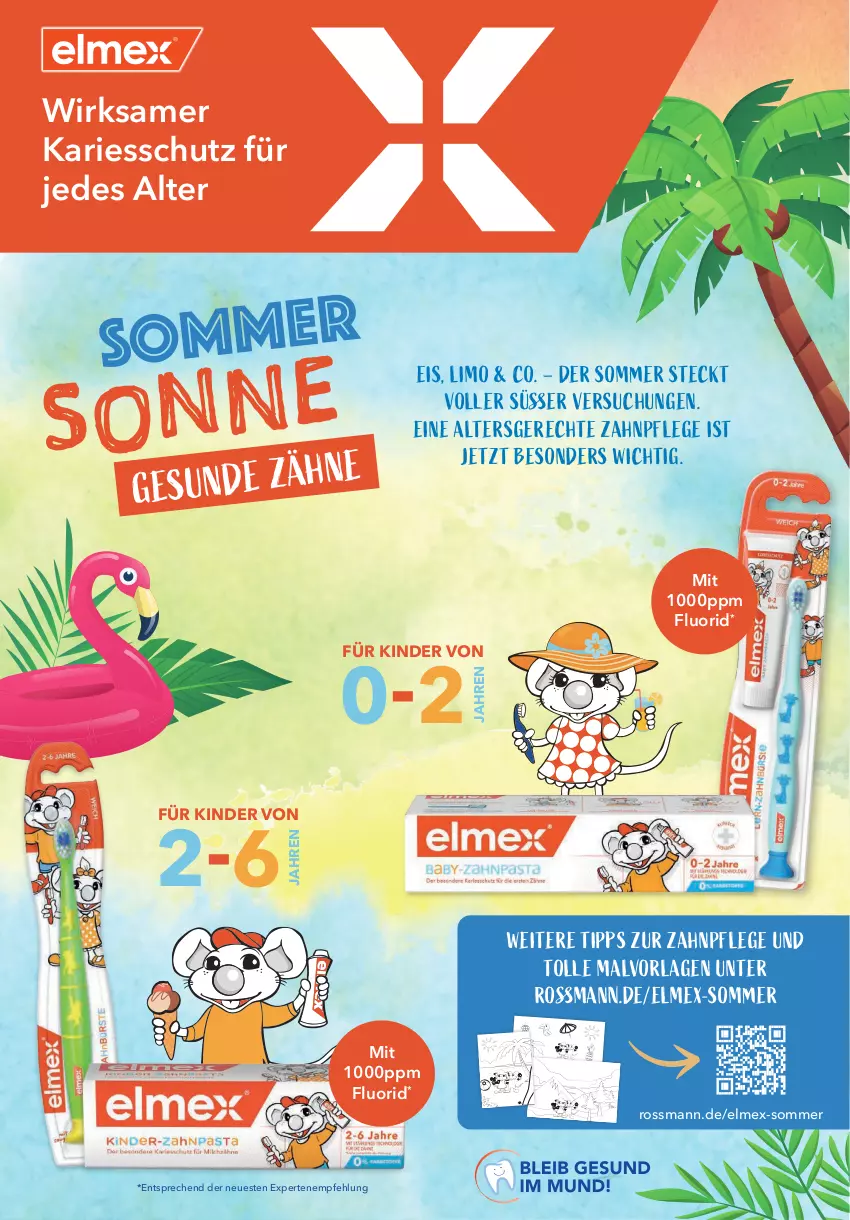 Aktueller Prospekt Rossmann - Prospekte - von 02.06 bis 31.08.2025 - strona 60 - produkty: eis, elmex, Kinder, limo, Ti