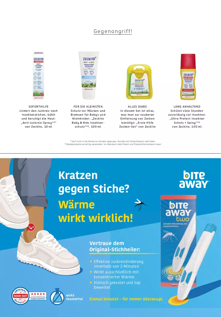 Aktueller Prospekt Rossmann - Prospekte - von 02.06 bis 31.08.2025 - strona 75 - produkty: bio, biozidprodukte, Elan, gin, insektenschutz, Kinder, Rauch, rwe, sekt, Ti