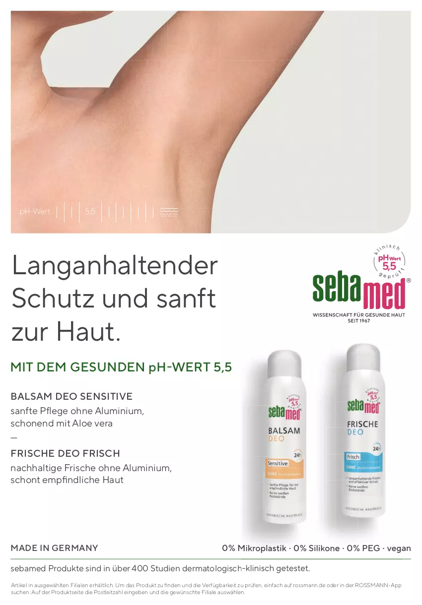 Aktueller Prospekt Rossmann - Prospekte - von 02.06 bis 31.08.2025 - strona 79 - produkty: aloe vera, asti, balsam, deo, Germ, leitz, sebamed, tender, Ti