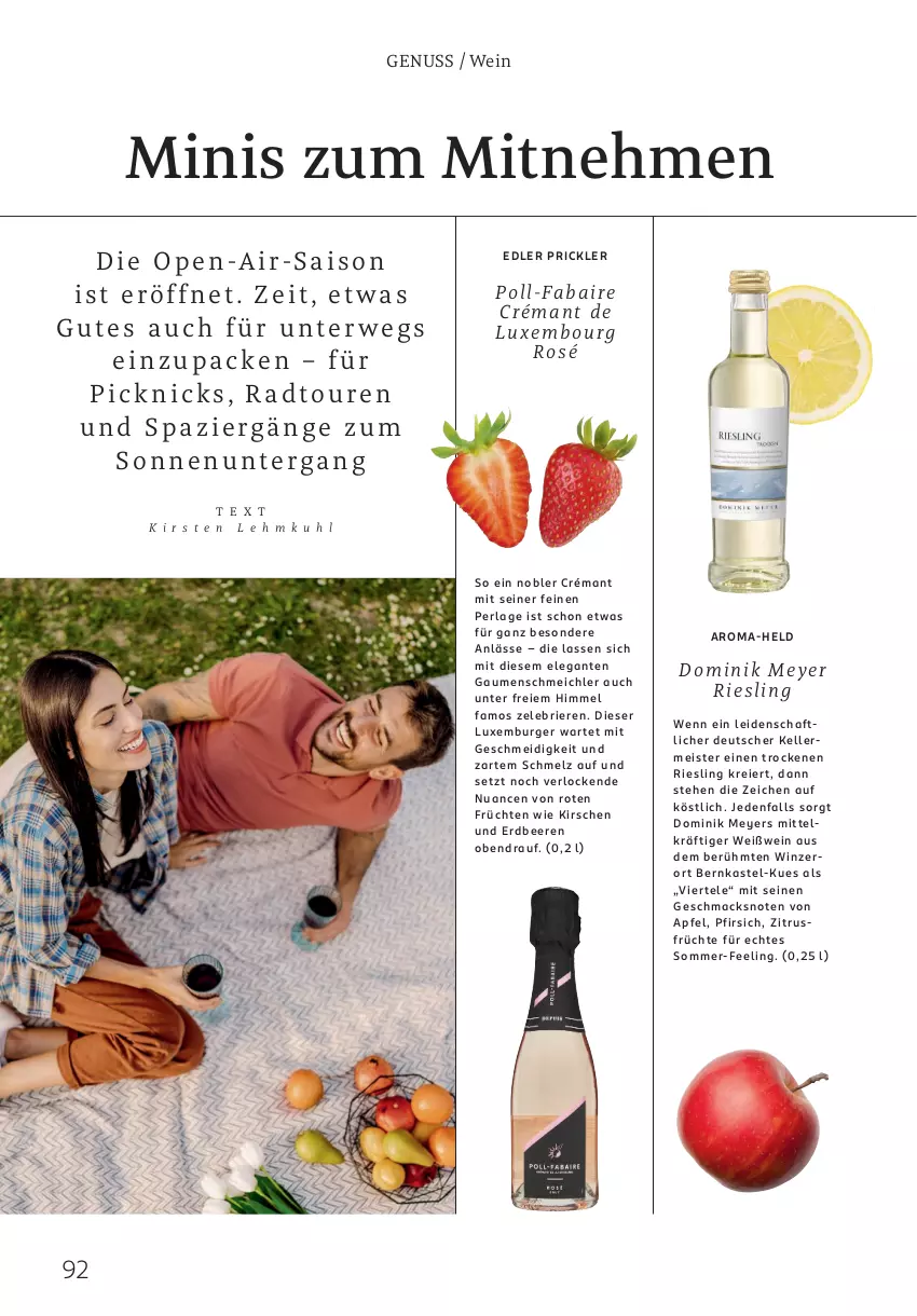 Aktueller Prospekt Rossmann - Prospekte - von 02.06 bis 31.08.2025 - strona 92 - produkty: apfel, beere, beeren, brie, burger, eier, eis, elle, erdbeere, erdbeeren, früchte, früchten, kirsch, kirsche, kirschen, mac, Meister, Nuance, nuss, perla, pfirsich, riesling, Ti, wein, Weißwein