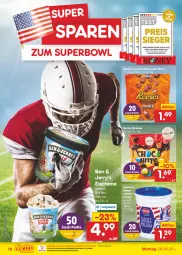 Gazetka promocyjna Netto Marken-Discount - Filial-Angebote - Gazetka - ważna od 11.02 do 11.02.2023 - strona 10 - produkty: bestpreis, creme, eis, eiscreme, erdnuss, erdnüsse, mars, ndk, nuss, reis, snack, Ti