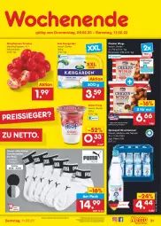 Gazetka promocyjna Netto Marken-Discount - Filial-Angebote - Gazetka - ważna od 11.02 do 11.02.2023 - strona 31 - produkty: Alwa, angebot, arla, bestpreis, chicken wings, eis, froop, mineralwasser, Mineralwasser Classic, Müller, müller froop, natur, pflaume, pflaumen, Pflaumen-Tomaten, reis, reiss, rel, Schal, Schale, socken, Spreequell, Ti, tomate, tomaten, wasser, ZTE