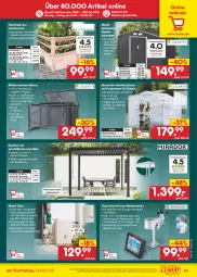 Gazetka promocyjna Netto Marken-Discount - Filial-Angebote - Gazetka - ważna od 11.02 do 11.02.2023 - strona 41 - produkty: alexa, angebot, aqua, aufbewahrungsbox, eis, elle, Garten, Gewächshaus, Holz, LG, pavillon, reis, Ria, telefon, Ti, uhr, wasser, Wetterstation, ZTE