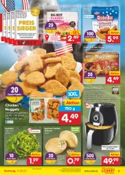 Gazetka promocyjna Netto Marken-Discount - Filial-Angebote - Gazetka - ważna od 11.02 do 11.02.2023 - strona 9 - produkty: angebot, asti, backofen, ball, beef, Behälter, bestpreis, braten, brötchen, burger, chicken nuggets, chili, eis, fritteuse, Frittierkorb, hot chili, Käse, kopfsalat, korb, nuggets, Ofen, pommes, Pulled Pork, reis, salat, sauce, spülmaschinen, stube, Ti, ZTE