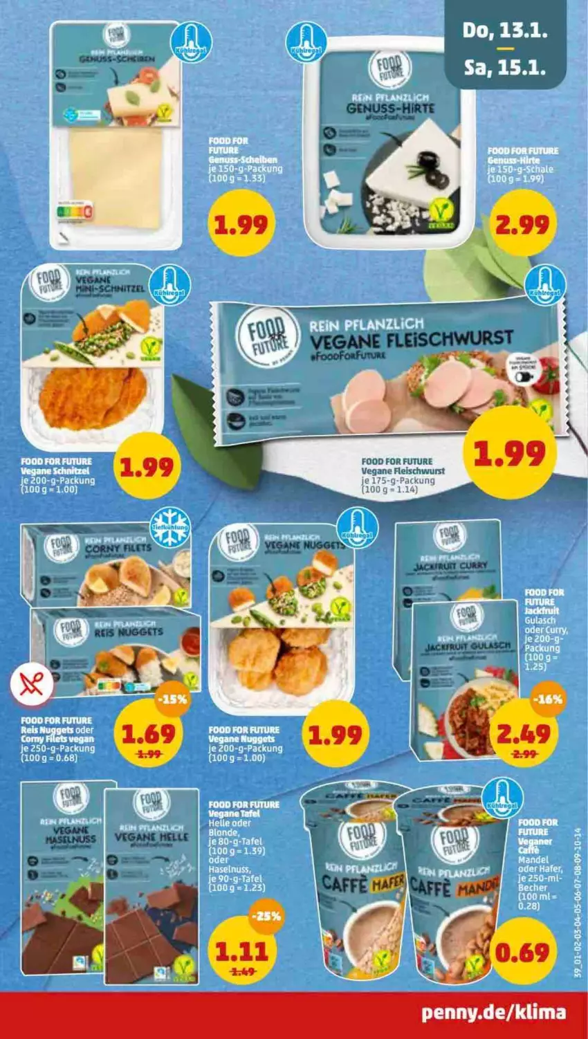 Aktueller Prospekt Penny - Prospekte - von 10.01 bis 15.01.2022 - strona 37 - produkty: eis, fleisch, fleischwurst, tee, Vegane Fleisch, wurst