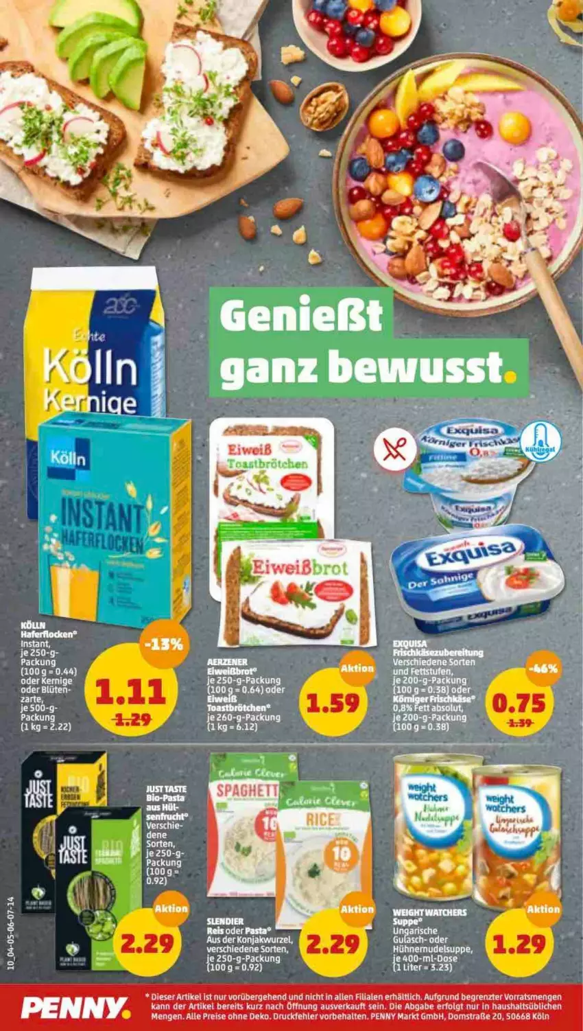 Aktueller Prospekt Penny - Prospekte - von 10.01 bis 15.01.2022 - strona 8 - produkty: Blüte, eis, gulasch, hühner, nudel, pasta, reis, suppe