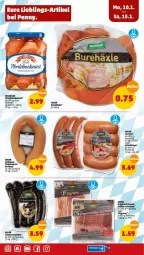 Gazetka promocyjna Penny - Prospekte - Gazetka - ważna od 15.01 do 15.01.2022 - strona 13 - produkty: bockwurst, eis, erde, fleisch, fleischwurst, ring, schinken, wurst
