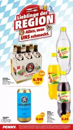 Gazetka promocyjna Penny - Prospekte - Gazetka - ważna od 15.01 do 15.01.2022 - strona 14 - produkty: bier, cola, eis, flasche, gin, Hefe, LG, limo, limonade, natur, Paula, paulaner, pet-flasche, reis, Ti, ZTE