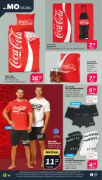 Gazetka promocyjna Netto - Woche 32 - Gazetka - ważna od 10.08 do 10.08.2024 - strona 18 - produkty: auer, Bau, baumwolle, bett, bettwäsche, coca-cola, cola, Elan, handtuch, kühltasche, LG, Pyjama, Ria, shorts, shorty, sneaker, sneakersocken, socken, Tasche, Ti, tuc, wolle, ZTE