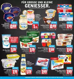 Gazetka promocyjna Hit - Prospekte - Gazetka - ważna od 26.11 do 26.11.2022 - strona 8 - produkty: actimel, actimel drink, activia, arla, arla skyr, aus dem kühlregal, becel, Becher, creme, culinesse, danone, danone actimel drink, danone activia, danone fruchtzwerge, dessert, drink, eis, feinjoghurt, ferrero, flasche, frucht, früchte, früchten, fruchtzwerge, joghur, joghurt, Kinder, kinder pingui, kokos, Kokosfett, kühlregal, landliebe, landliebe joghurt, lätta, leine, milch, milch-schnitte, mövenpick, natur, pflanze, pflanzen, pflanzencreme, pingui, pudding, rama, Rama Culinesse, regal, reis, sahne, Skyr, Ti, ZTE